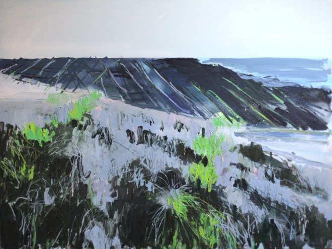 Burren rocks  36 x 48in