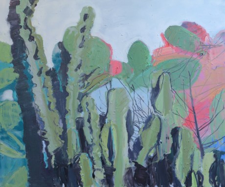 cactus shadows  29 x 47in