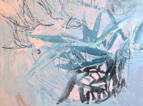 grass-and-shadows-on-pink-30-x-40in