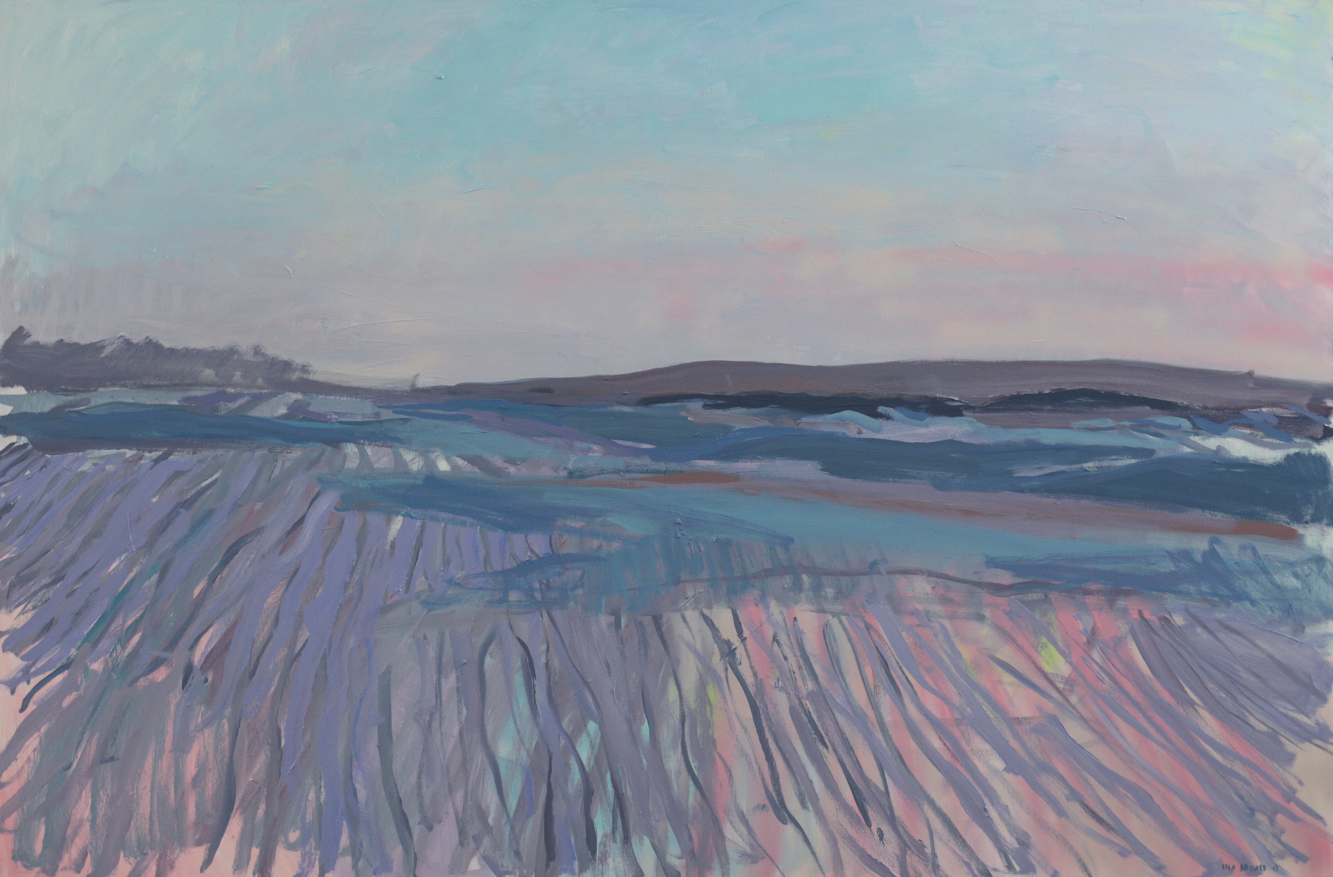 Dusk stripes 100 x 152