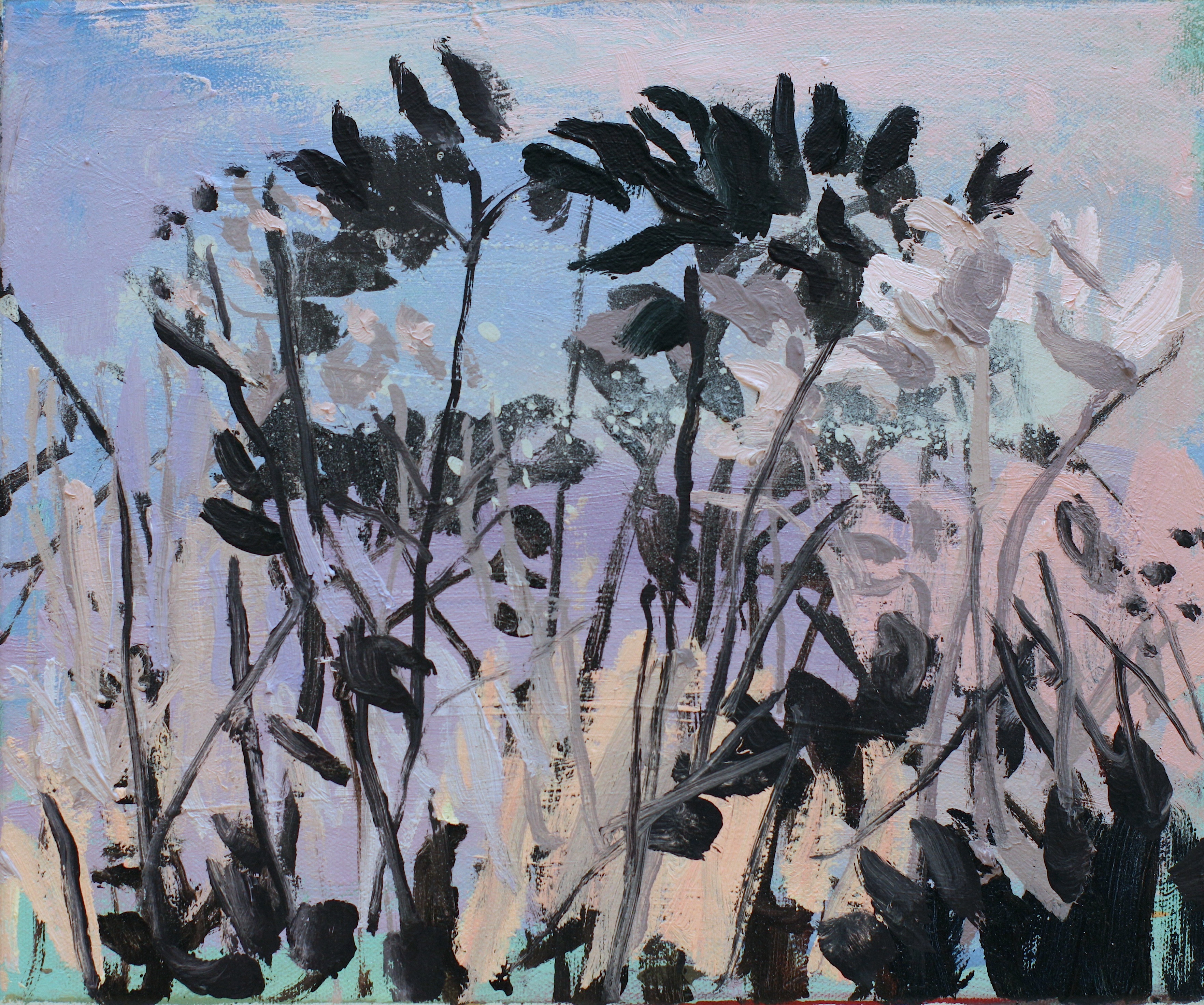 Island leaves 25 x 30cm 10 x 12in