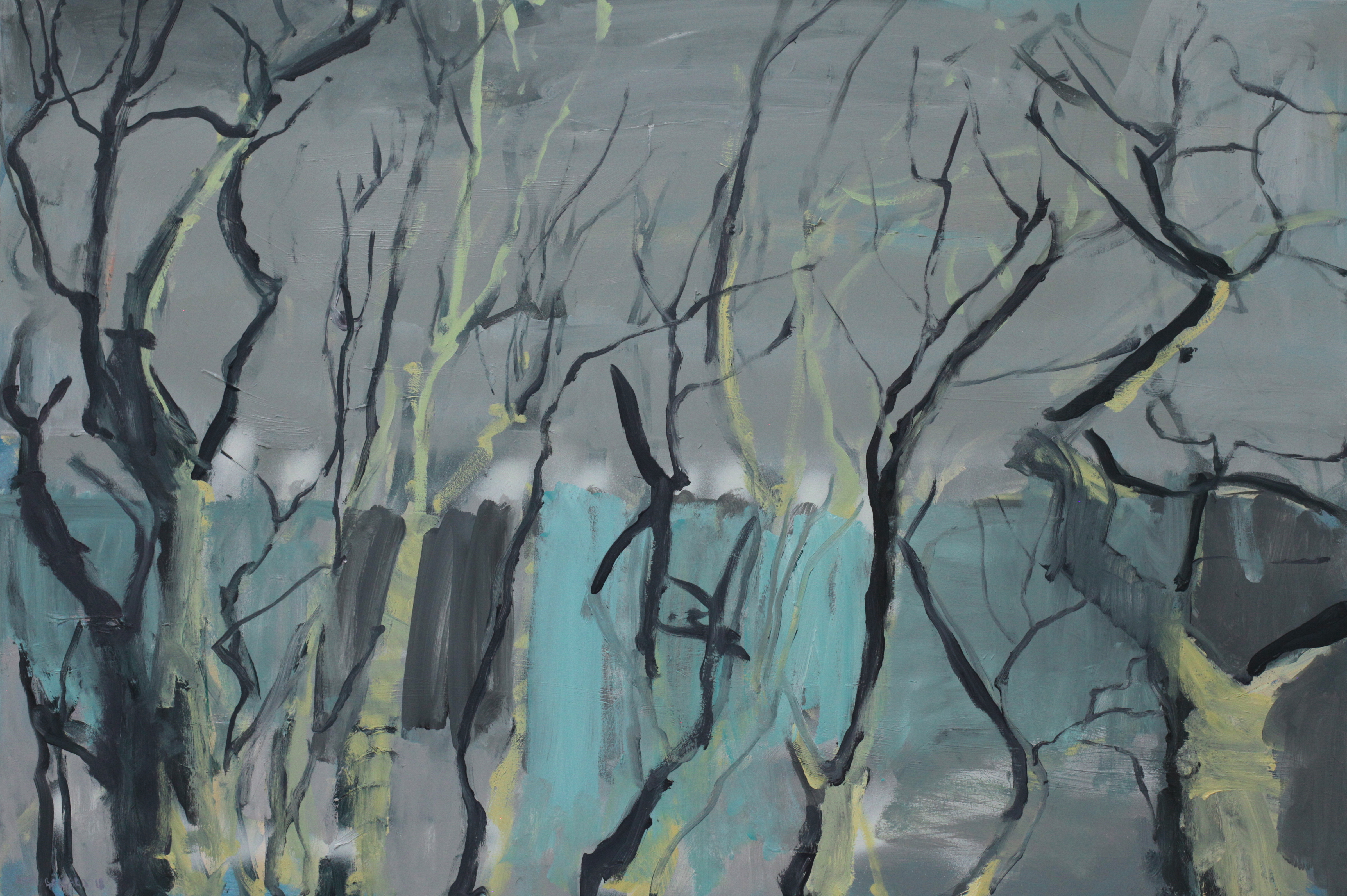 Light on trees 24 x 36in. 61x 91cm