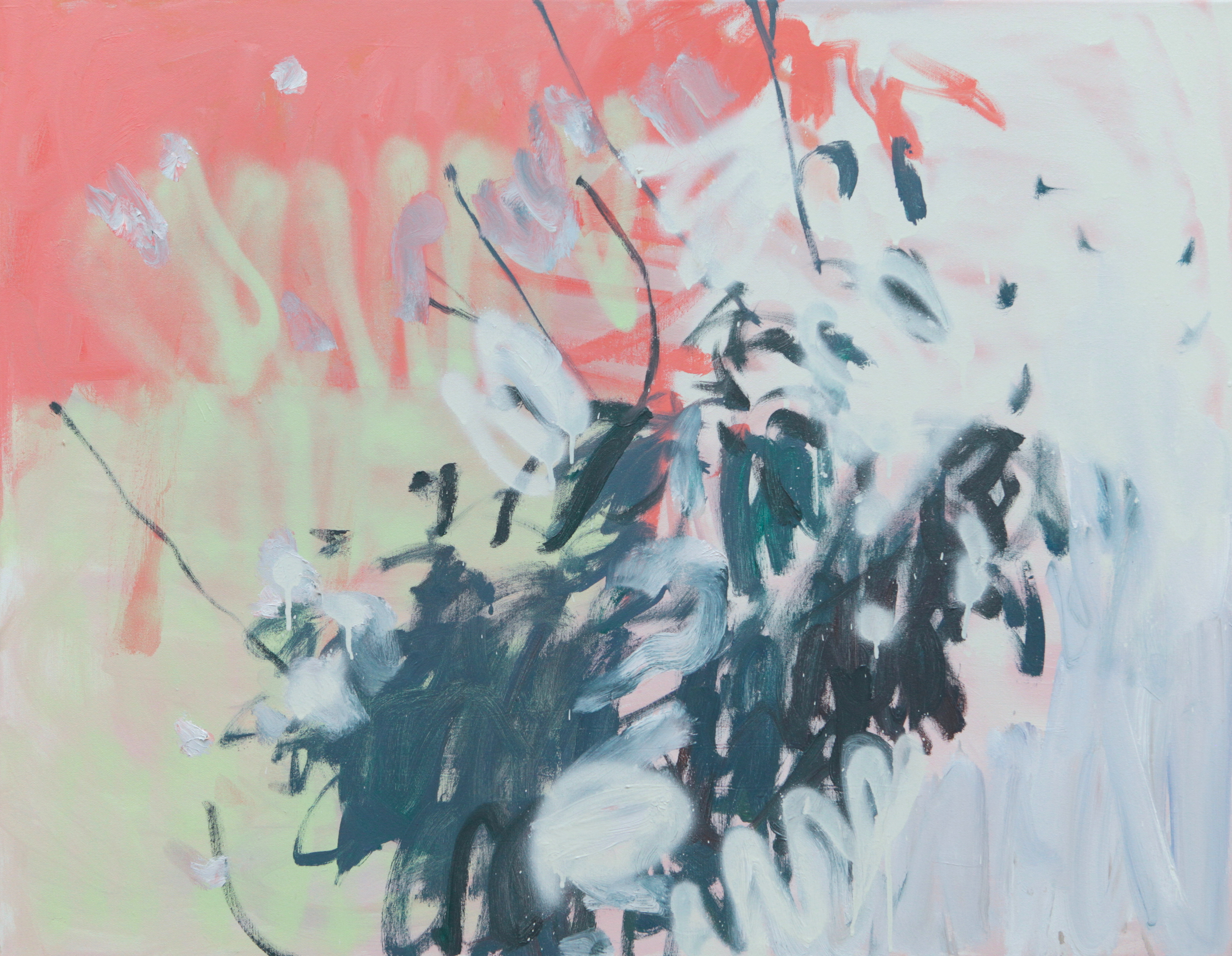 Shadow leaves 27.5 x 35.5in. 70 x 90cm