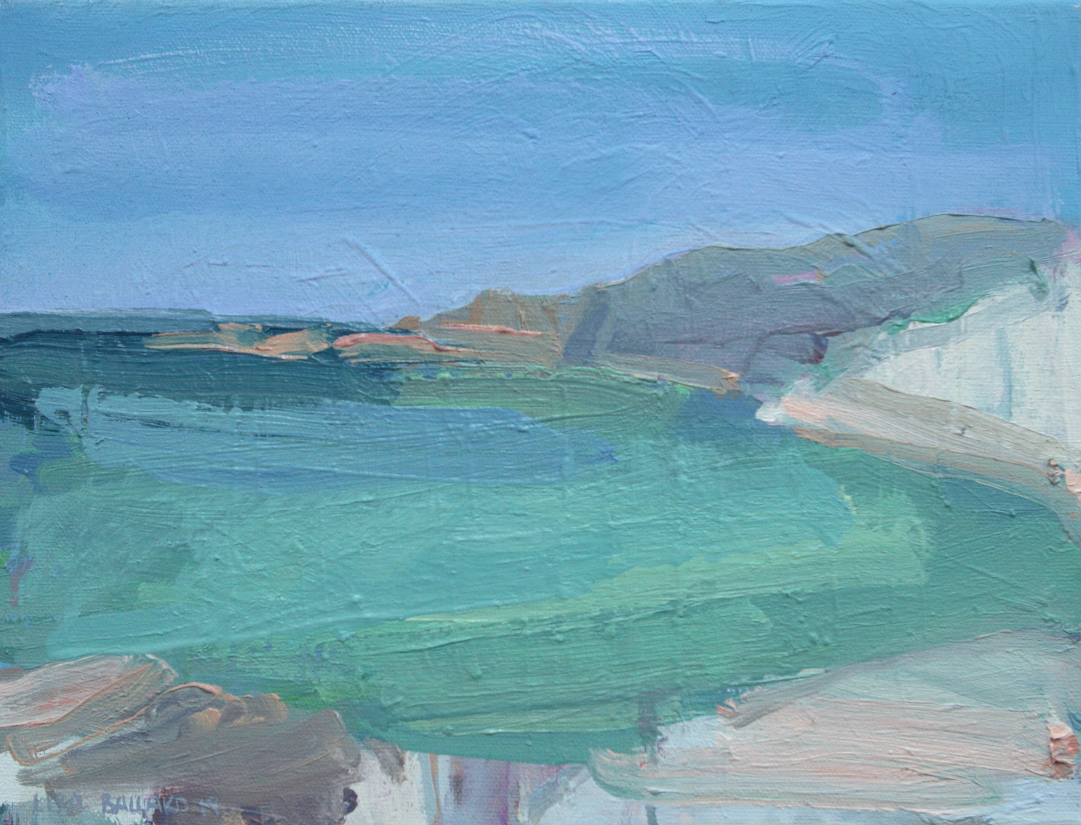 North coast bay. 11x14in